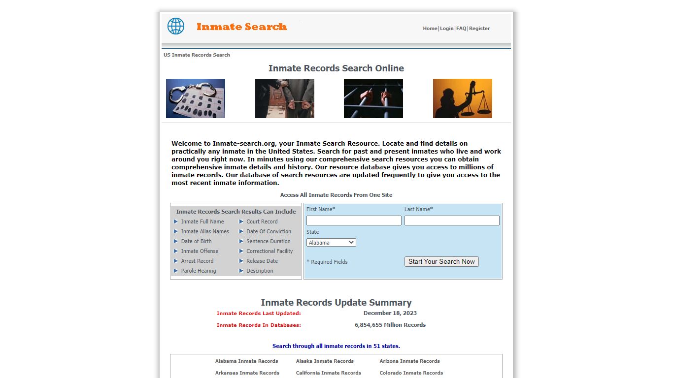 Inmate-Search.org - Mugshots Search